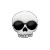 Skull Sunglasses Patch Vinyl Car Decal Sticker – Waterproof & UV-Resistant 8"
