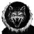 Wolf Metal Logo Vinyl Car Decal Sticker – Waterproof & UV-Resistant 8"