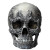 Ultra-Realistic Skull Vinyl Car Decal Sticker – Waterproof & UV-Resistant 8"