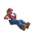 Relaxed Mario Vinyl Car Decal Sticker – Waterproof & UV-Resistant 8"