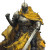Metal Masked Paladin Vinyl Car Decal Sticker – Waterproof & UV-Resistant 8"