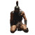 Kneeling Gladiator Vinyl Car Decal Sticker – Waterproof & UV-Resistant 8"