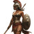 Amazon Warrior Woman Vinyl Car Decal Sticker – Waterproof & UV-Resistant 8"