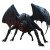 Terrifying Hybrid Creature Vinyl Car Decal Sticker – Waterproof & UV-Resistant 8"