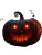 Terrifying Pumpkin Vinyl Car Decal Sticker – Waterproof & UV-Resistant 8"