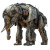 Mecha Elephant Vinyl Car Decal Sticker – Waterproof & UV-Resistant 8"