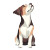Dog Vector Icon Vinyl Car Decal Sticker – Waterproof & UV-Resistant 8"