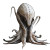 Alien Deep Sea Vinyl Car Decal Sticker – Waterproof & UV-Resistant 8"