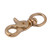 High-Quality Marine Rotating Eye Snap | 2-5/8" Hook Size, 1/2" Ring | Bronze, 2-5/8" Length | OEM Standard