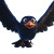 Pixar Style Raven Vinyl Car Decal Sticker – Waterproof & UV-Resistant 8"