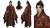 Chinese Nobleman Concept Vinyl Car Decal Sticker – Waterproof & UV-Resistant 8"
