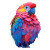 3D Parrot Figure Vinyl Car Decal Sticker – Waterproof & UV-Resistant 8"