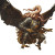 Armored Eagle Knight Vinyl Car Decal Sticker – Waterproof & UV-Resistant 8"