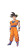 Son Goku Smiling Vinyl Car Decal Sticker – Waterproof & UV-Resistant 8"