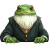 Frog Judge Vinyl Car Decal Sticker – Waterproof & UV-Resistant 8"