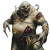 Undead Warrior V2 Vinyl Car Decal Sticker – Waterproof & UV-Resistant 8"
