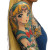 Anime Tattoo Sleeve Vinyl Car Decal Sticker – Waterproof & UV-Resistant 8"
