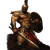 Ancient Fierce Warrior Vinyl Car Decal Sticker – Waterproof & UV-Resistant 8"