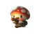 Cute Mushroom Gunner Vinyl Car Decal Sticker – Waterproof & UV-Resistant 8"