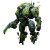 Gardener Robot Orc Vinyl Car Decal Sticker – Waterproof & UV-Resistant 8"