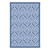 Reversible Blue 9x6 Patio Mat | Durable Polypropylene Fabric, UV Resistant, Mold & Mildew Resistant