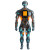 Humanoid Android Render Vinyl Car Decal Sticker – Waterproof & UV-Resistant 8"