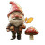 Autumn Forest Gnome Vinyl Car Decal Sticker – Waterproof & UV-Resistant 8"