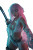 Holographic Sword Goddess Vinyl Car Decal Sticker – Waterproof & UV-Resistant 8"