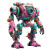Colorful Armed Robot Vinyl Car Decal Sticker – Waterproof & UV-Resistant 8"