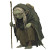 Old Orc Woman Vinyl Car Decal Sticker – Waterproof & UV-Resistant 8"
