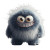 Cute 3D Monster Vinyl Car Decal Sticker – Waterproof & UV-Resistant 8"