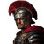 Roman Warrior Mars Vinyl Car Decal Sticker – Waterproof & UV-Resistant 8"