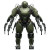 Evil Power Armor Vinyl Car Decal Sticker – Waterproof & UV-Resistant 8"