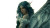 Blue-Haired Angel Vinyl Car Decal Sticker – Waterproof & UV-Resistant 8"