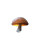 Fantasy Mushroom Close-Up Vinyl Car Decal Sticker – Waterproof & UV-Resistant 8"