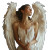 Delicate Androgynous Angel Vinyl Car Decal Sticker – Waterproof & UV-Resistant 8"