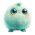 Fluffy Round Creature Vinyl Car Decal Sticker – Waterproof & UV-Resistant 8"