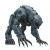 Stealth Tiger Mech Vinyl Car Decal Sticker – Waterproof & UV-Resistant 8"