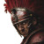 Angry Centurion Closeup Vinyl Car Decal Sticker – Waterproof & UV-Resistant 8"