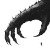 Giant Dragon Claw Vinyl Car Decal Sticker – Waterproof & UV-Resistant 8"