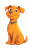 Minimalist Cartoon Dog Vinyl Car Decal Sticker – Waterproof & UV-Resistant 8"