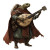 Tortle Bard Vinyl Car Decal Sticker – Waterproof & UV-Resistant 8"