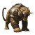 Armored Saber Tooth Vinyl Car Decal Sticker – Waterproof & UV-Resistant 8"