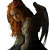 Possessed Ginger Woman Vinyl Car Decal Sticker – Waterproof & UV-Resistant 8"