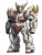 Tiger Style Gundam Vinyl Car Decal Sticker – Waterproof & UV-Resistant 8"