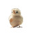 Fluffy Chick Eggshell Vinyl Car Decal Sticker – Waterproof & UV-Resistant 8"