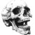 Demonic Skull Tattoo Vinyl Car Decal Sticker – Waterproof & UV-Resistant 8"