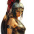 Spartan Woman Warrior Vinyl Car Decal Sticker – Waterproof & UV-Resistant 8"