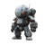 Cute Mecha Toy Vinyl Car Decal Sticker – Waterproof & UV-Resistant 8"