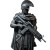Modernized Greek God Vinyl Car Decal Sticker – Waterproof & UV-Resistant 8"